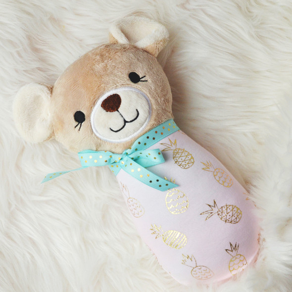 ITH Baby Teddy Plush Machine Embroidery Design