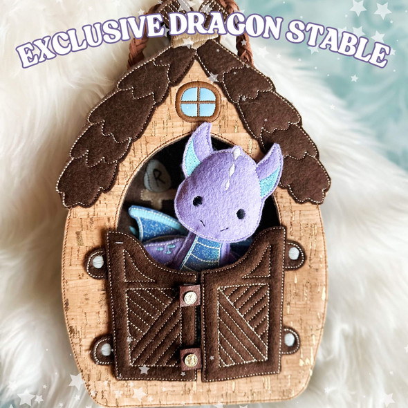 How to Train Your Dragon Stable Machine Embroidery Design
